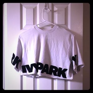 Ivy Park Crop Top Logo Tee